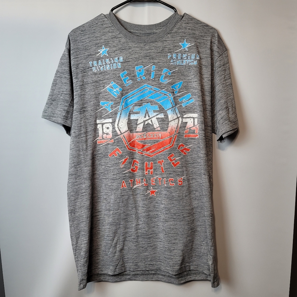 Mens American fighter shirt